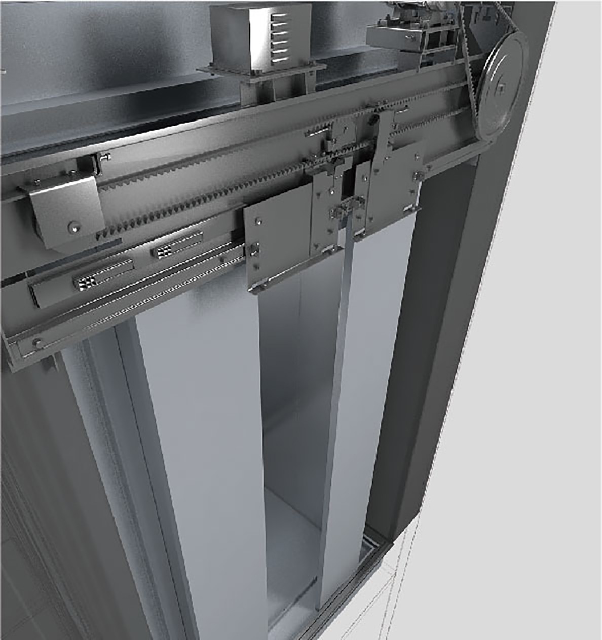 流暢舒適的變頻門機系統